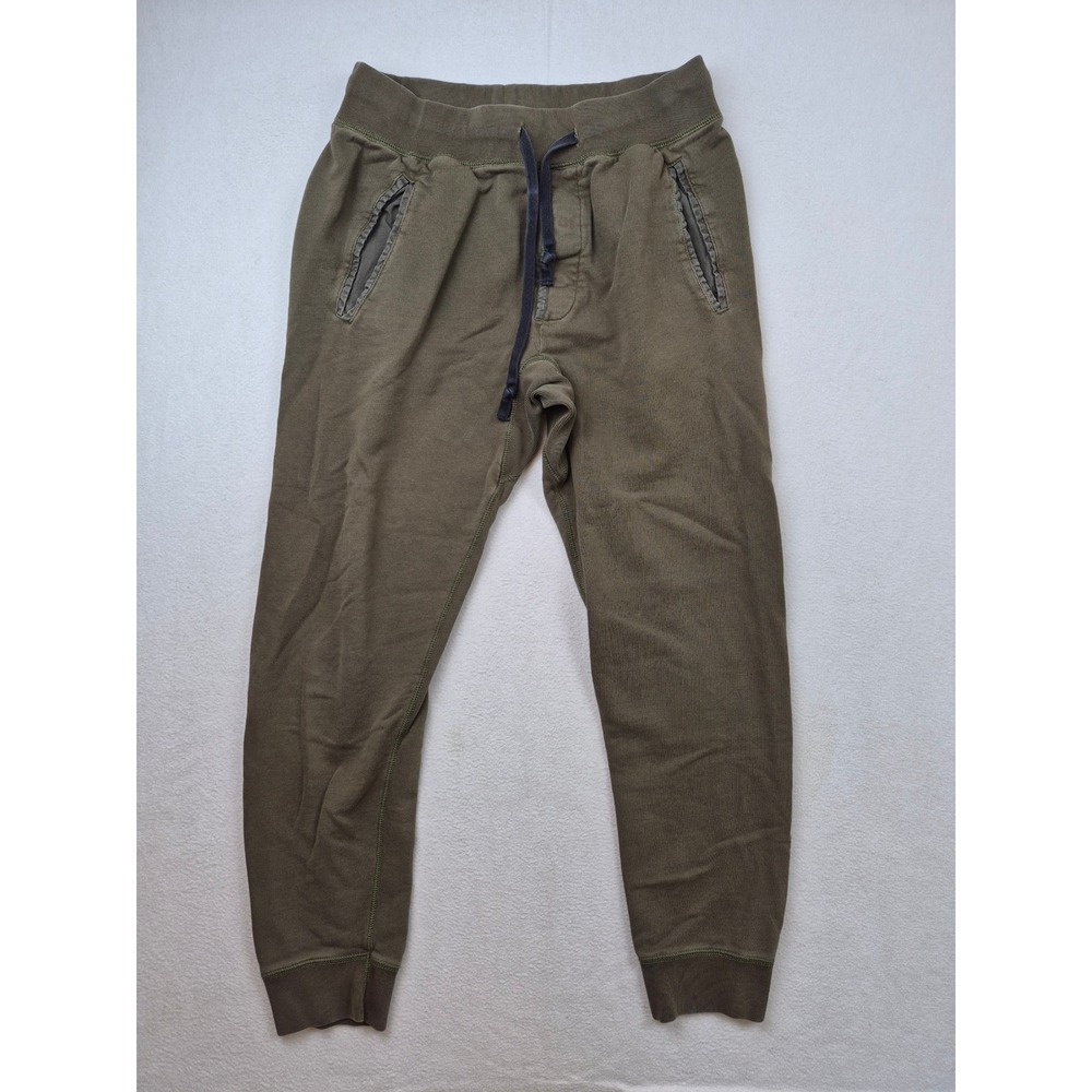 Bonobos Joggers Womens Small Dark Fatigue Green Cotton Sweatpants Athletic